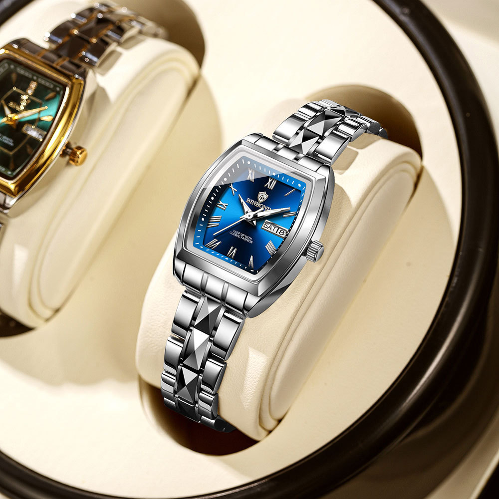 【Local do Brasil】Modelo em Promoção BINBOND 355 Relógio de Quartzo Estilo clássico Prova D'água Relógio de negócios em Oferta na Shopee