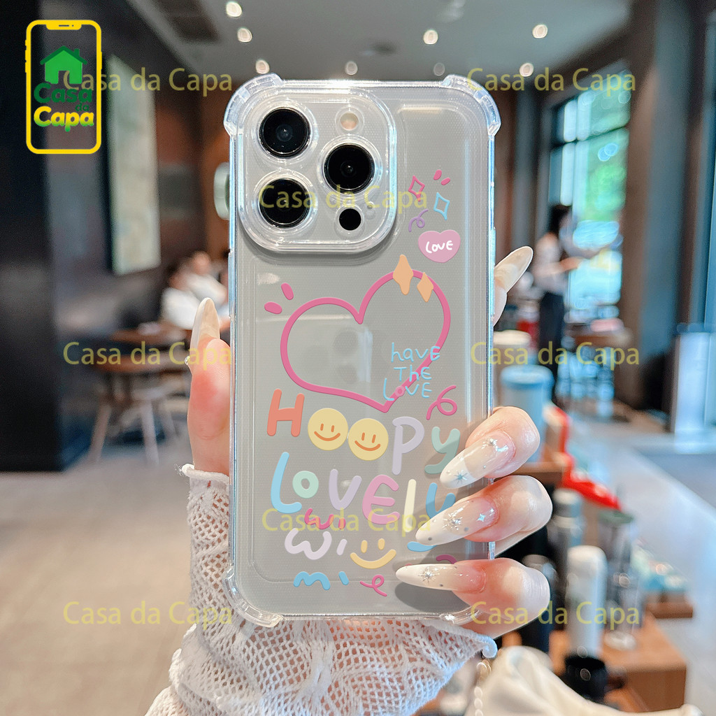 Capinha iPhone 17 16 15 14 13 12 11 Capinha Redmi 14 13C 12 A5 NOTE13 Capinha MOTO EDGE60 G54 G52 G85 G86 DLTMFS069