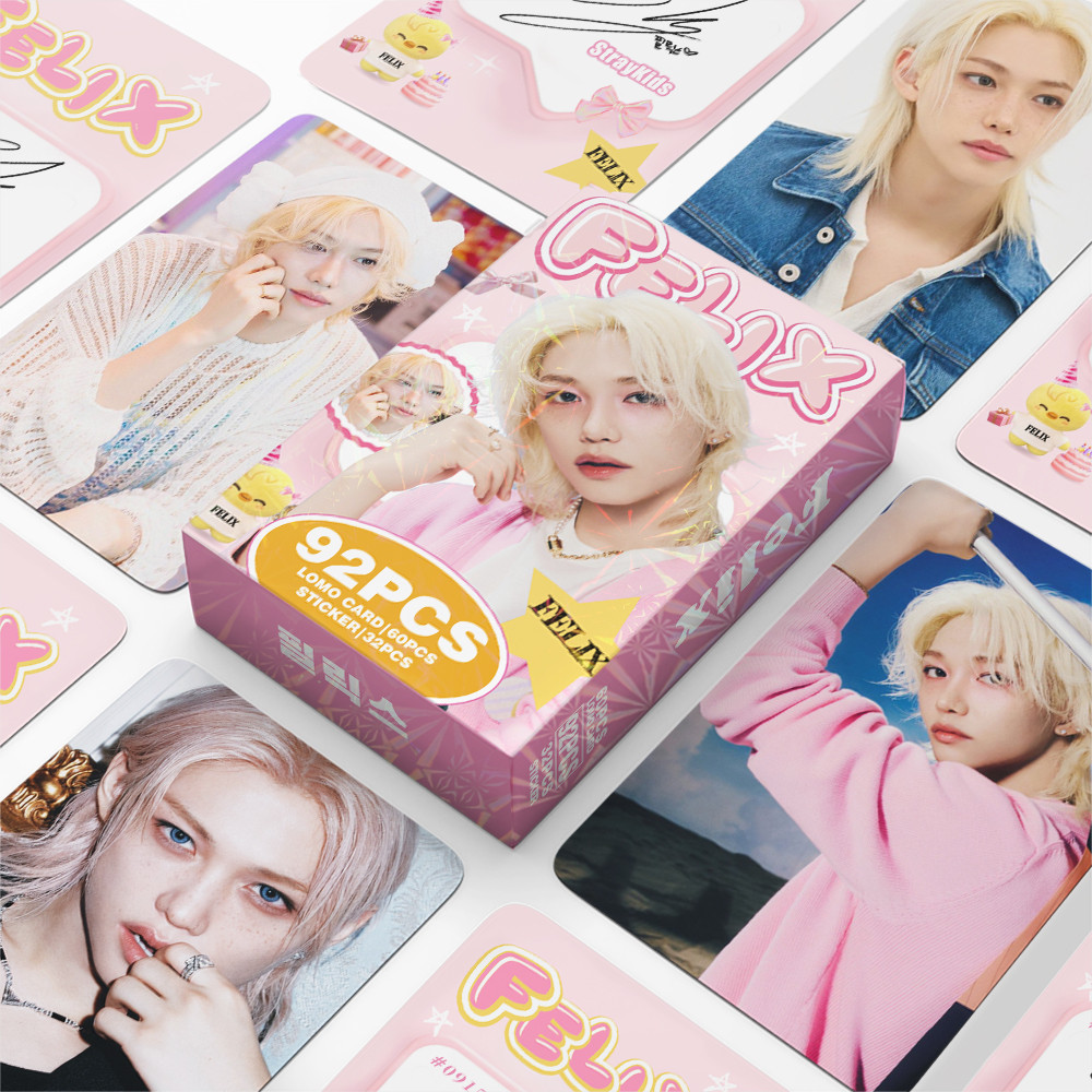 92-96pcs STRAY KIDS Felix DO IT Lomo Cartões Karma Adesivos Mixtape Dominar Comemorar Fotográficos Bang Chan Lee Know Ch em Oferta na Shopee