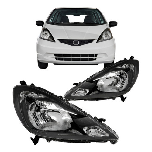 Par Farol Para Honda Fit 2009 2010 2011 2012
