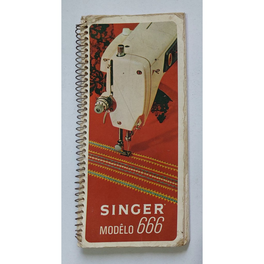 Manual máquina De Costura Singer Modelo 666 de Singer