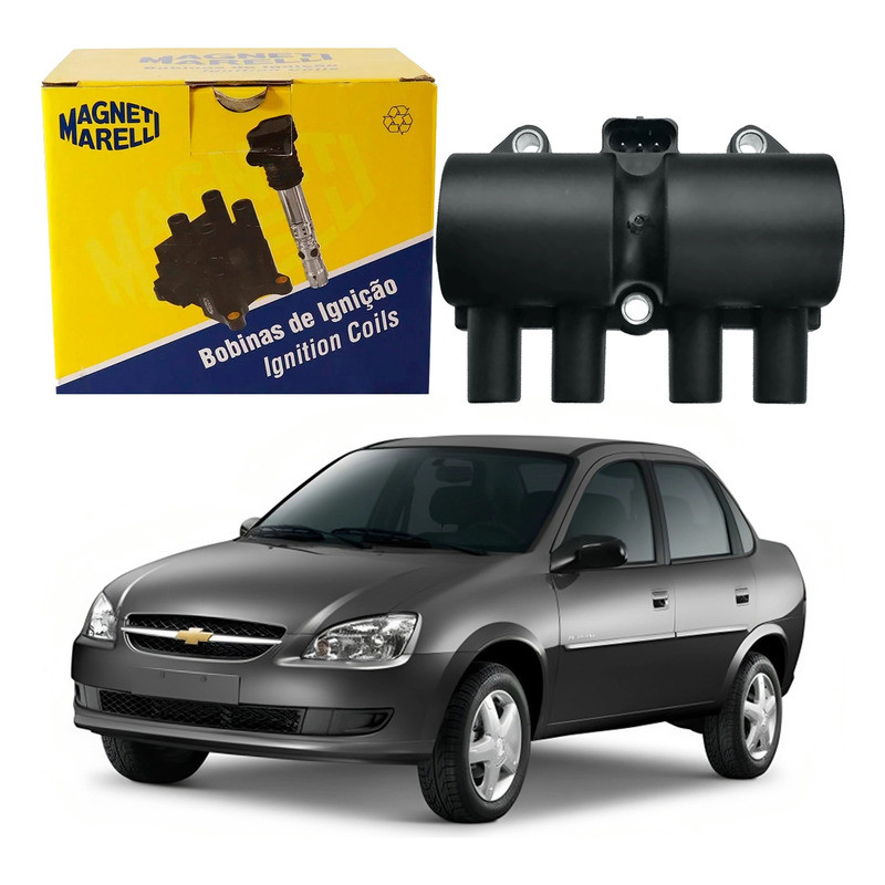 Bobina De Ignição Marelli Corsa Classic 1.0 Flex 2011 A 2016 em Oferta na Shopee