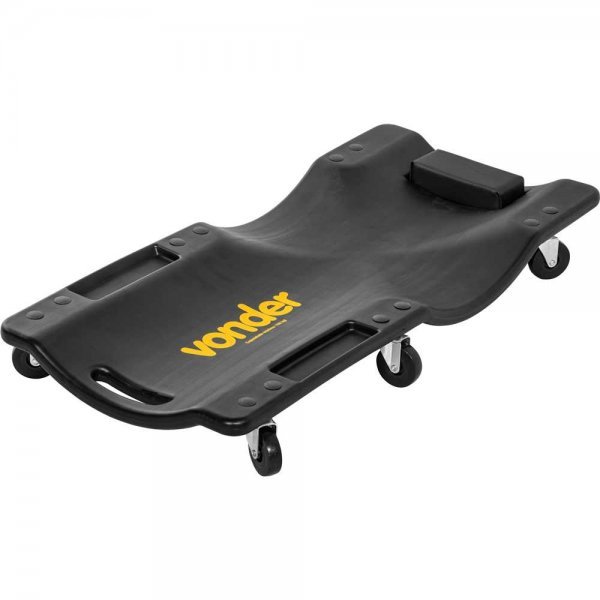 Esteira Para Mecânico Ergonômica 150kg Plástica Preta Vonder em Oferta na Shopee