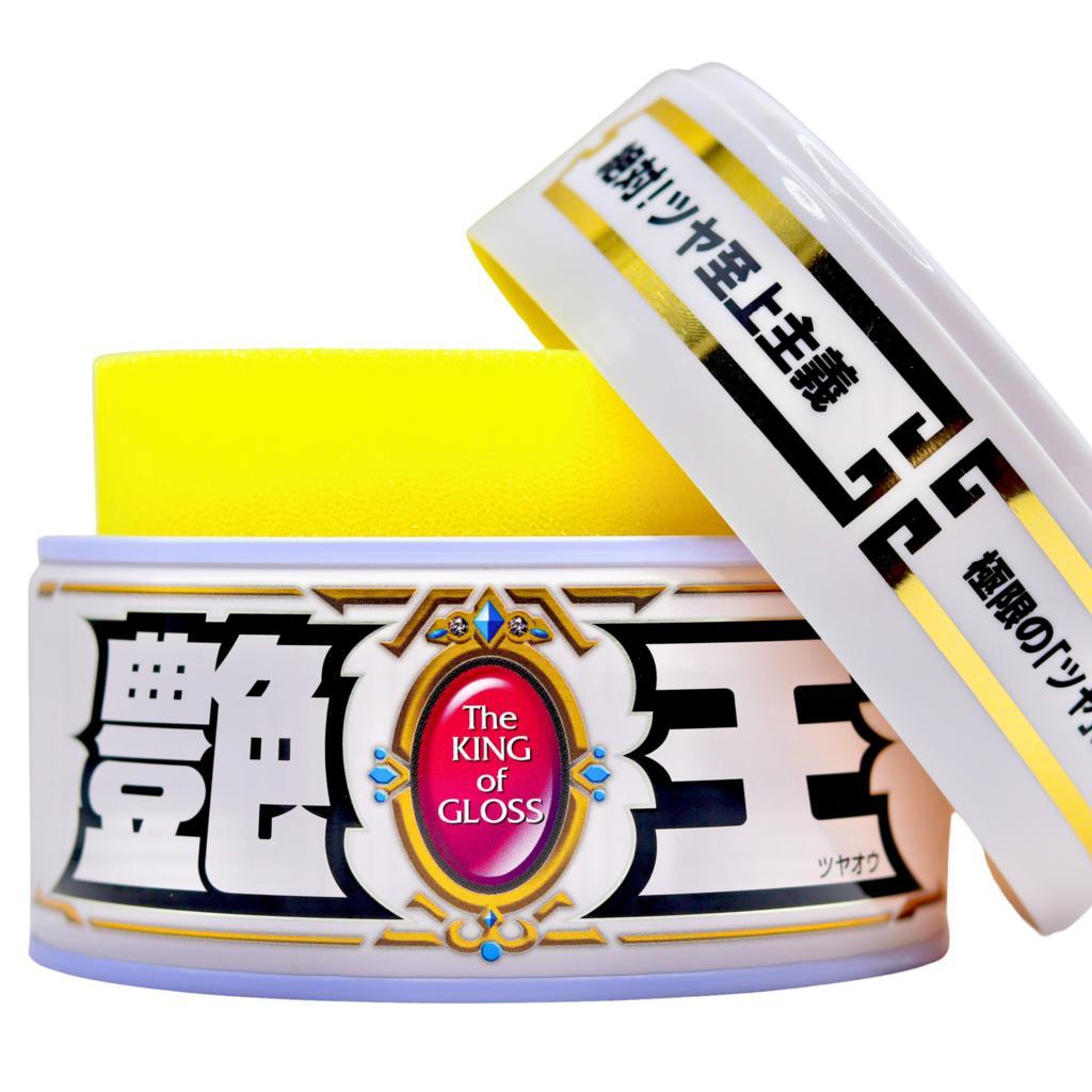 Cera The King Of Gloss Cores Claras O Rei Do Brilho Soft99 em Oferta na Shopee