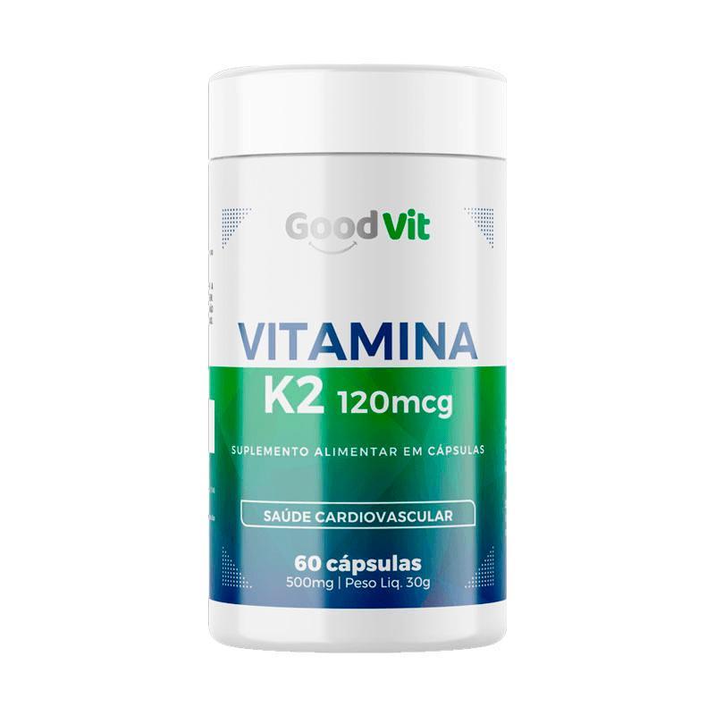 Suplemento Alimentar Good Vit Vitamina K2 120mcg 60 Cápsulas em Oferta na Shopee