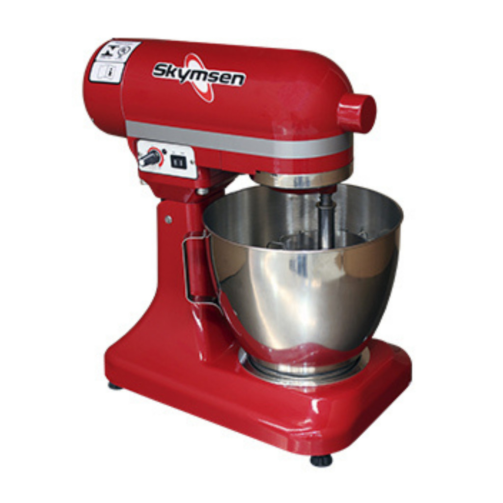 Batedeira Industrial Planetária Bps-05 L 500w Skymsen Cor Vermelho Frequência 50 Hz X 60 Hz