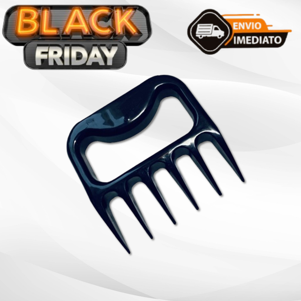 Garra Urso para Churrasco Pata Resistente Desfiador Carnes Frango Saladas Envio Imediato