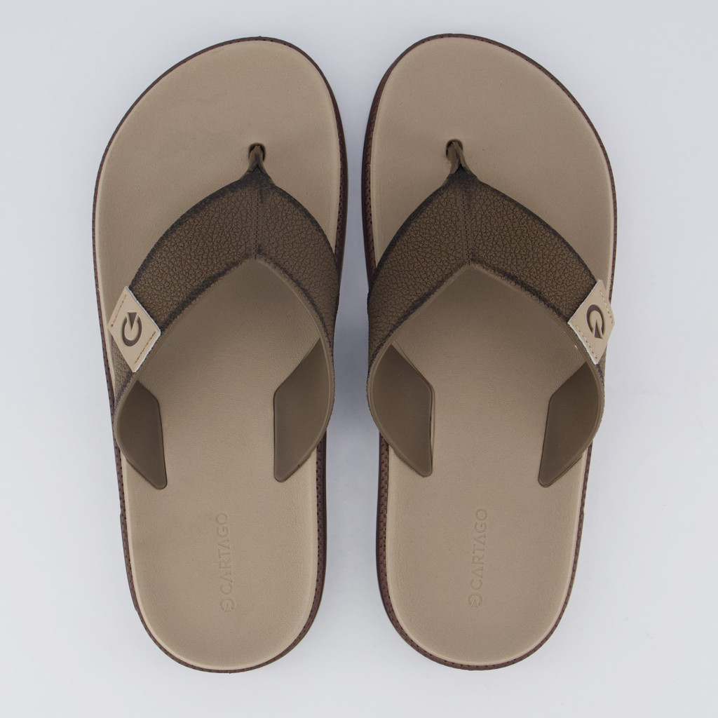 Chinelo Cartago Milão Plus Marrom