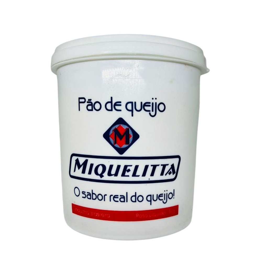 Balde de Pão de Queijo 1kg - Miquelitta em Oferta na Shopee