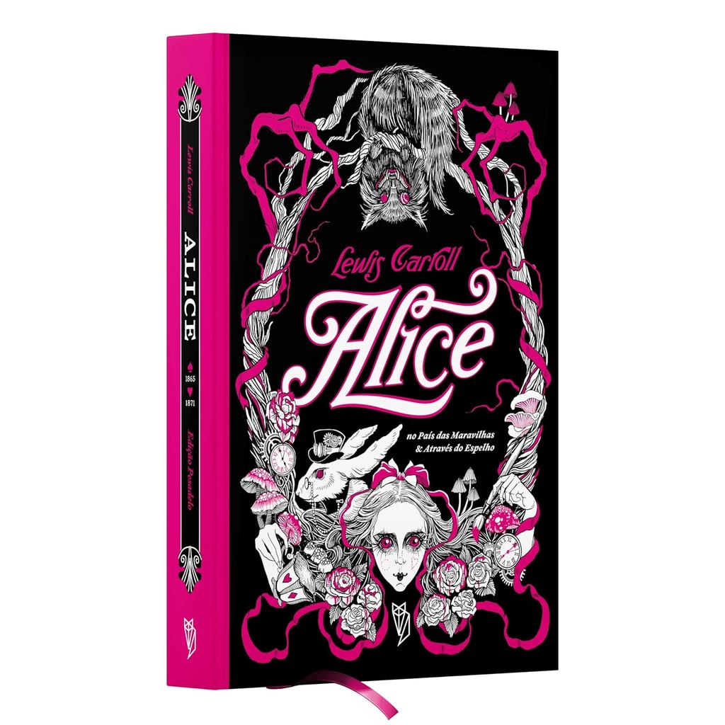 ALICE NO PAIS DAS MARAVILHAS E ATRAVES DO ESPELHO - EDICAO PESADELO - WISH em Oferta na Shopee