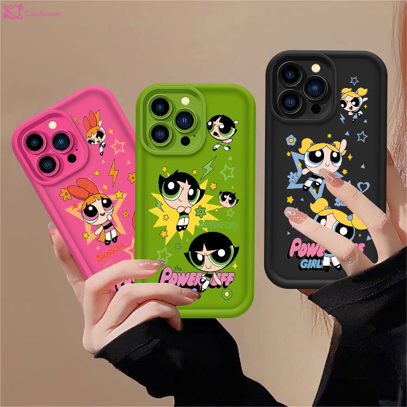 Capa Para Samsung A17 A07 A56 A36 A55 A54 A16 A15 A14 A05S A51 A52 A34 A35 A32 A13 SoftCase Ataque Meninas Superpoderosa