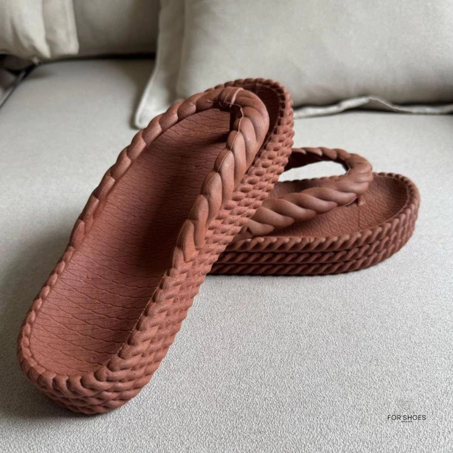 Chinelo Feminino Nuvem Trançado Confortável - 34 ao 39