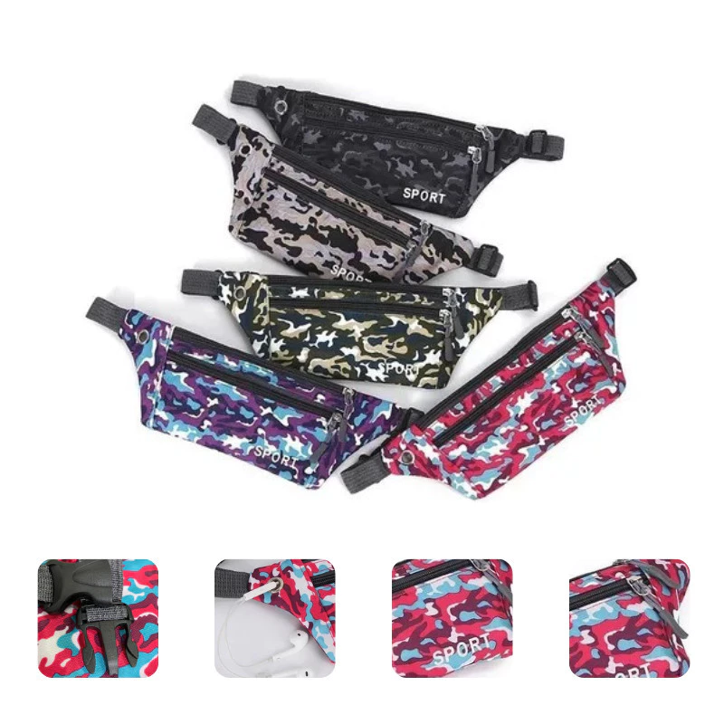 Pochete Camuflada Estampada Moderna Unissex esportistas Diversos Modelos — imagem 1