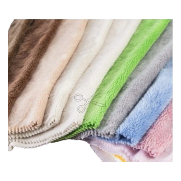 Pelúcia Pelo Baixo Tipo Plush Caress 50cm X 1,50 Mt Largura