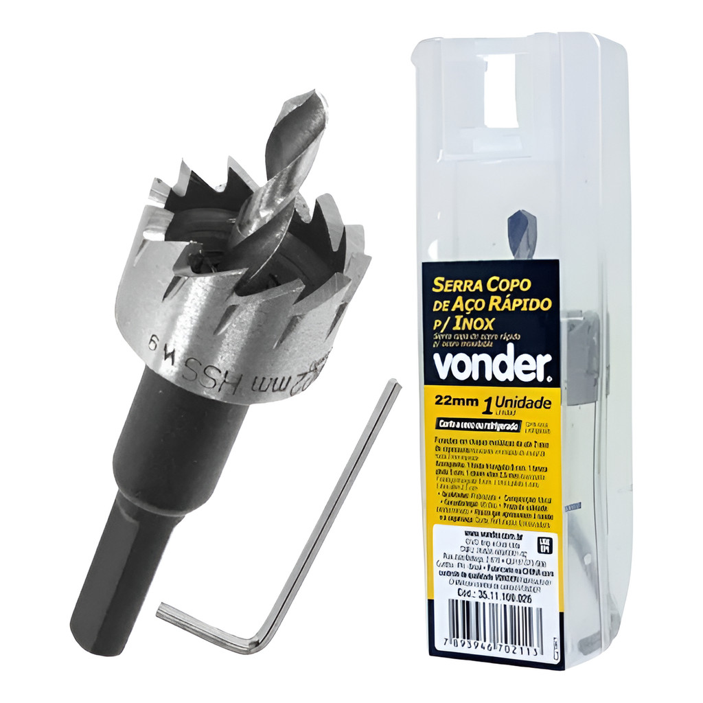 Broca Aço Rápido 22mm: Onde Comprar | BuscaProdutos
