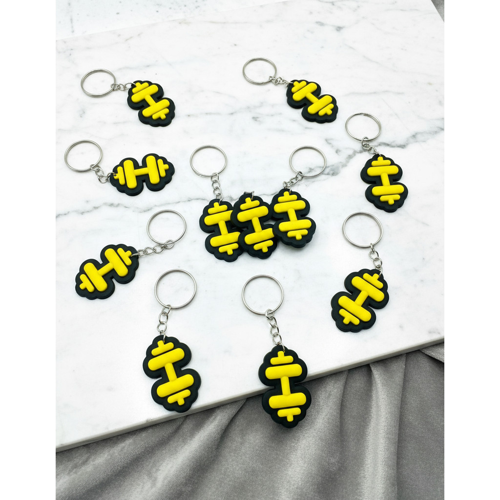 Chaveiro Lembrancinha Academia Musculação Halteres para Presentear