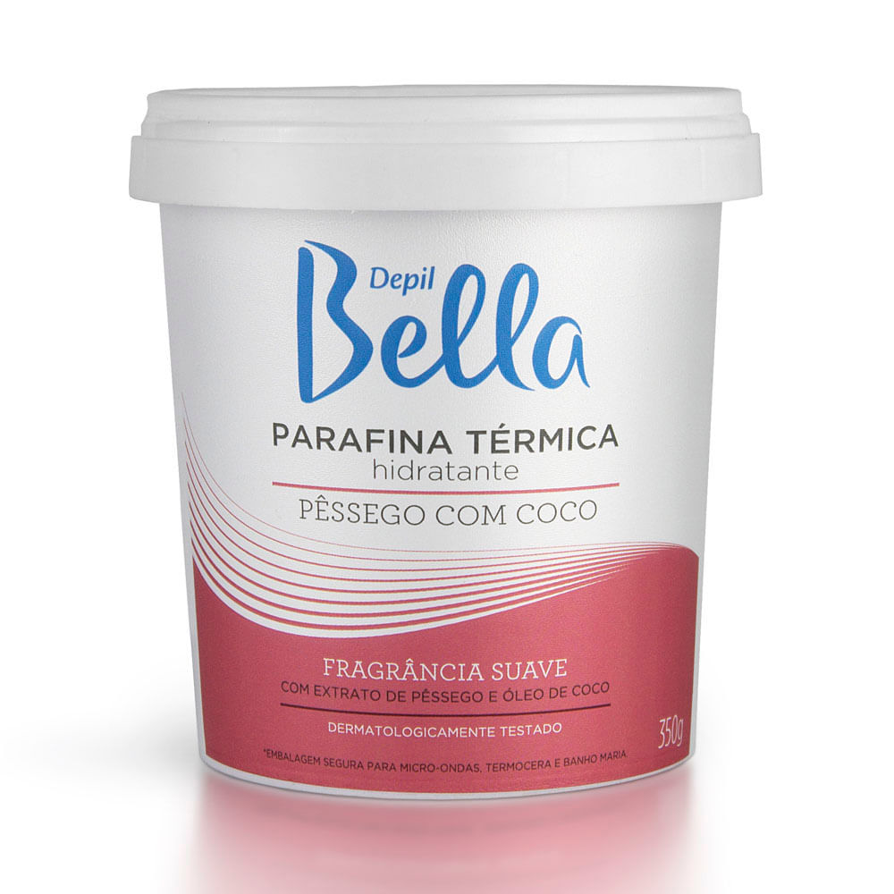 Parafina Térmica Depil Bella Coco com Pêssego 350g
