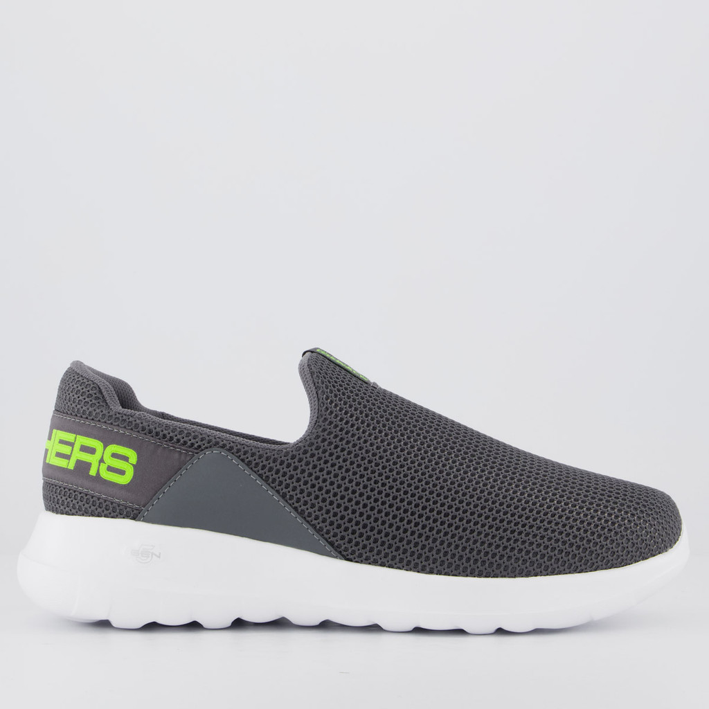 Tênis Skechers Go Walk Max Cinza e Verde