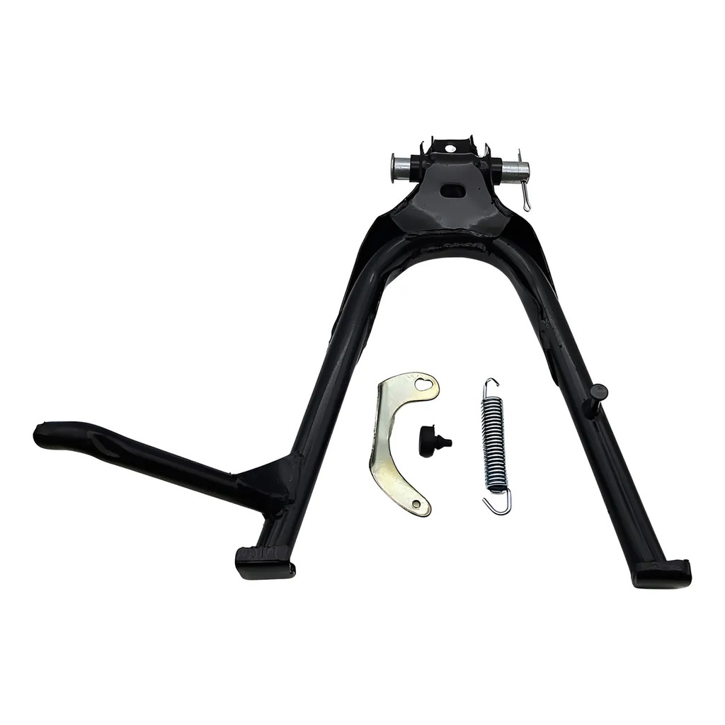 CAVALETE TRIPÉ SUPORTE PEZINHO CENTRAL HONDA CG TITAN 160 FAN 160 2016 a 2025 MOLA COMPLETO PROJETIL