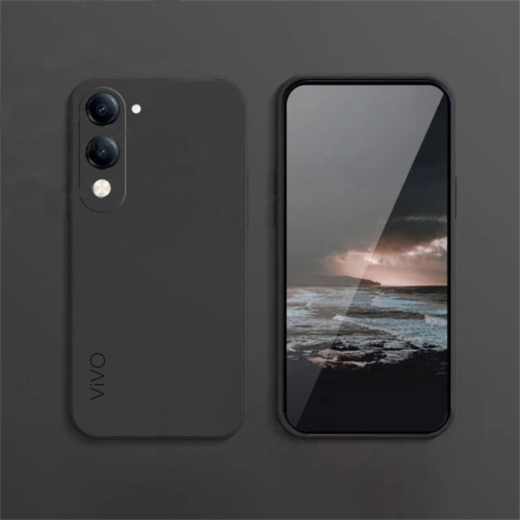 Capa De Silicone VIVO Y29S Y29T Y04 4G Para Y29 4G Y21D Y31 5G Y19S Durável TPU Traseira Macia