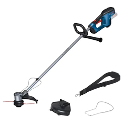 Aparador de Grama a Bateria 18V (não inclusa) Motor Brushless Bosch GRT 18V-33