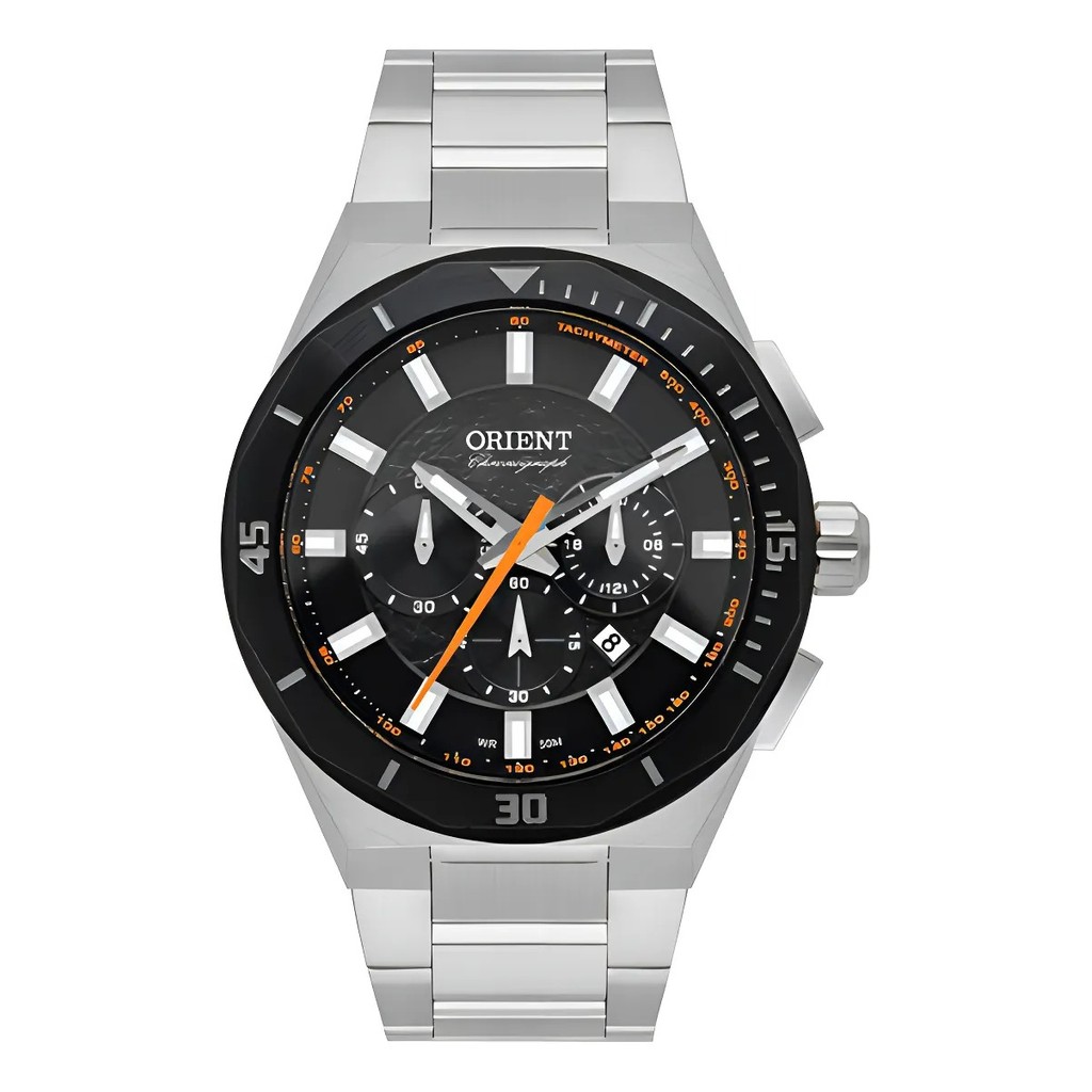 Relógio Orient Cronógrafo Sports Masculino Aço Mbssc253 Posx