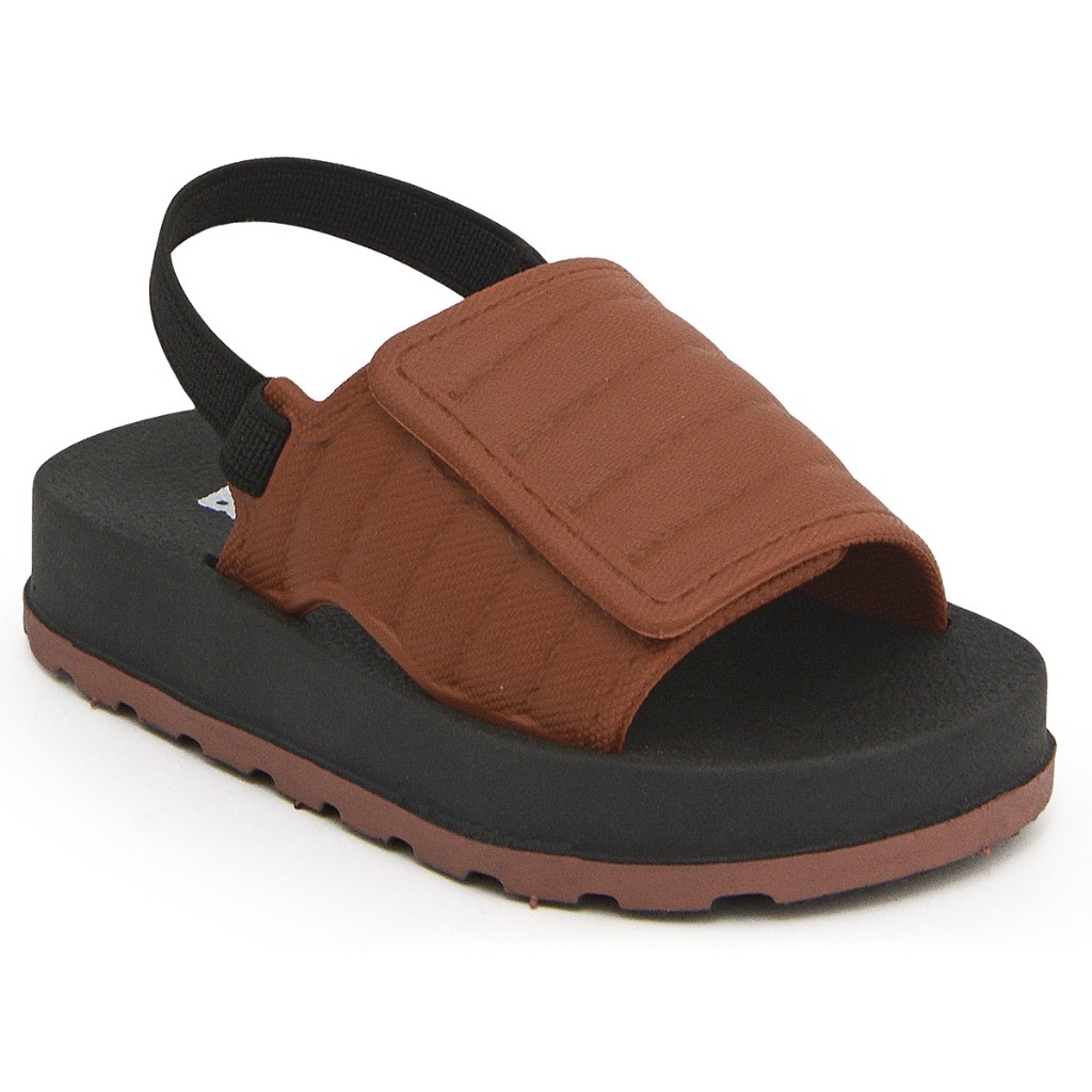 Chinelo Slide Bebe Com Elástico Ajustável Confortável Menino Menina