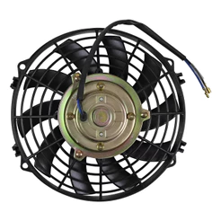 Eletroventilador Pás Em S 9 Pol 12v Soprante Universal