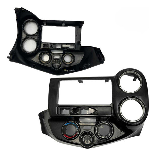 Moldura Central Ar Condicionado Toyota Etios 2016 554060d530 - Preto