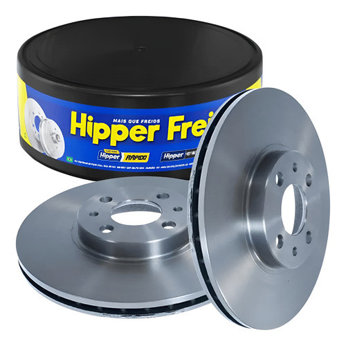 Par Disco Freio Dianteiro Ventilado Nivus T-cross Desde 2020 em Oferta na Shopee