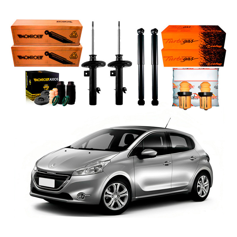 Amortecedor Dianteiro Traseiro 208 Manual 1.5 2013 A 2016 em Oferta na Shopee