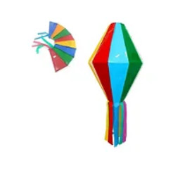 Balão Junino Pequeno 35cm - Decoração Festiva