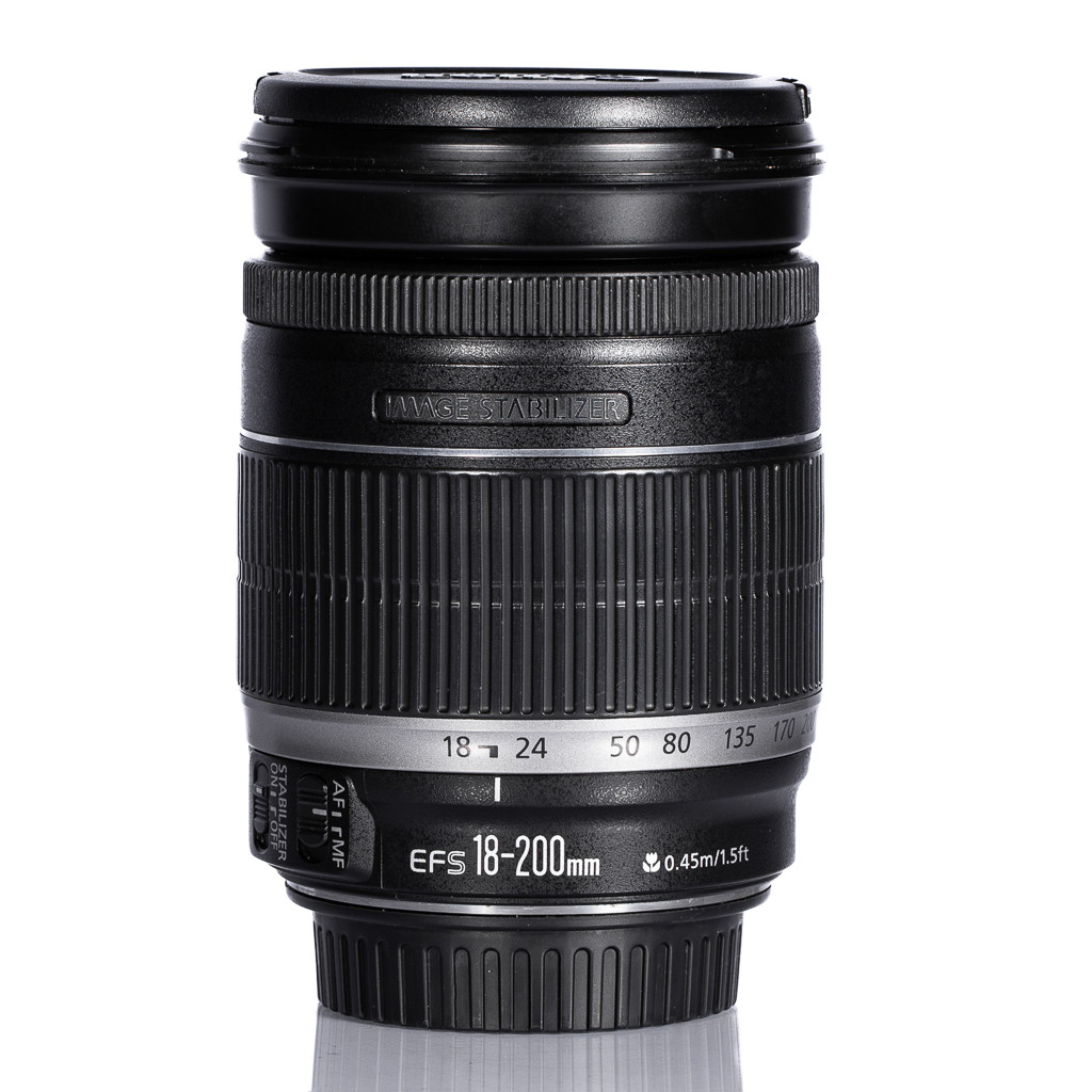 Lente Canon 18-200mm IS f/3.5-5.6 + Garantia e Nota Fiscal