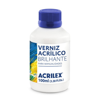 Verniz Acrílico Acrilex Brilhante 100ml em Oferta na Shopee