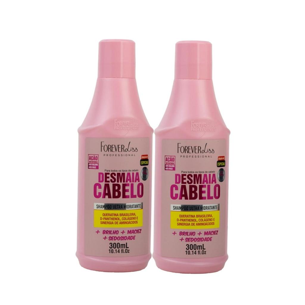 Forever Liss Professional Desmaia Cabelo Kit 2 Shampoo 300ml