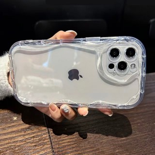 NUNCA Fica Amarela Capa Capinha Para iPhone 17 Air 16 15 14 Plus 13 12 11 18 Pro Max XR Silicone Transparente
