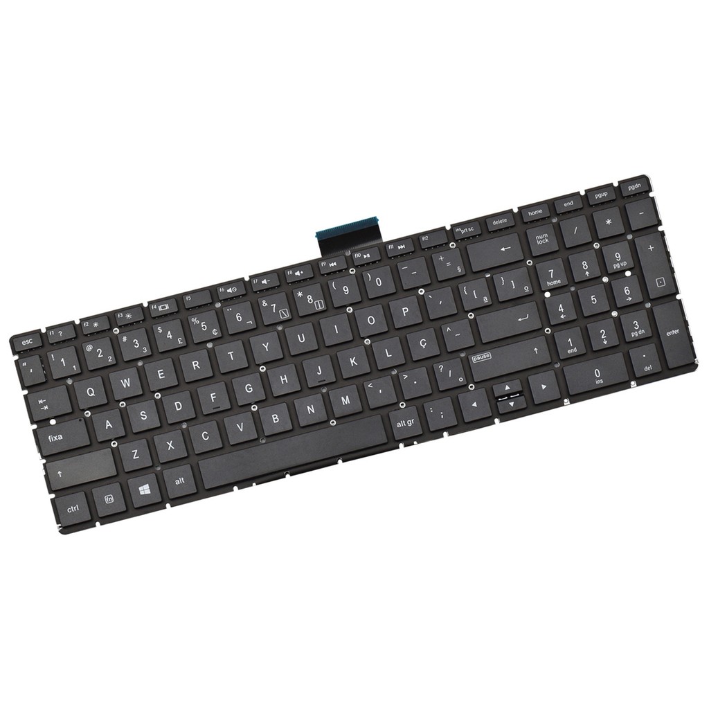 Detalhes do Teclado para Notebook HP Pavilion 15-cc-CC | Preto ABNT2