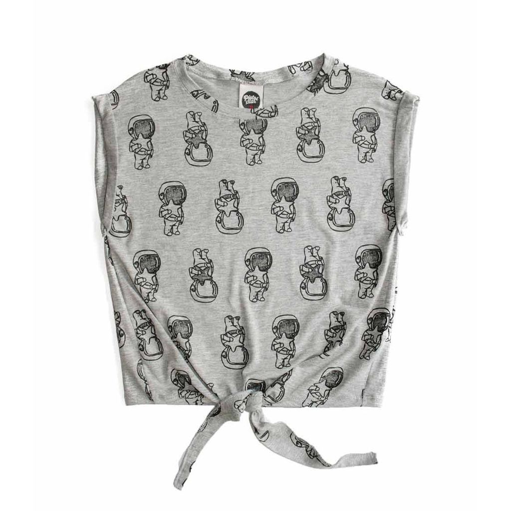 Blusa infantil algodão menina Louise Pistol Star