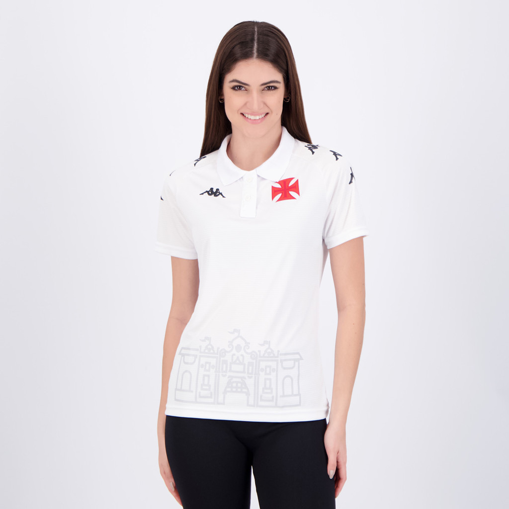 Polo Kappa Vasco São Januário Feminina