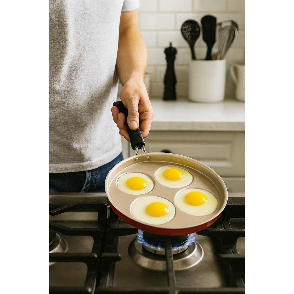 Frigideira de Fritar Ovo 4 - Comprar com Melhor Preço em Utensílios de Cozinha