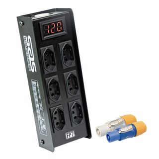 Régua de Energia Para Palco Santo Angelo FP7 com Filtro de Proteção 6 Tomadas