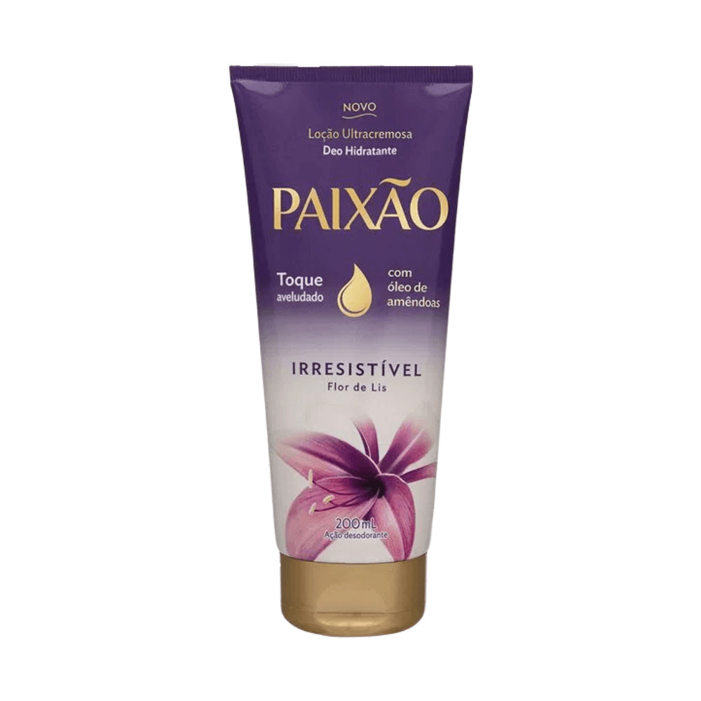 Creme Hidratante Paixão Ultracremosa Irresistível Flor de Lis 200ml em Oferta na Shopee