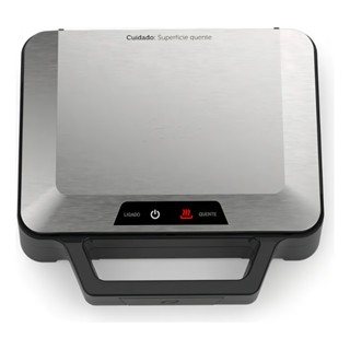 Sanduicheira Oster OSAN500 Inox Multiuso Preto/Inox 127V em Oferta na Shopee