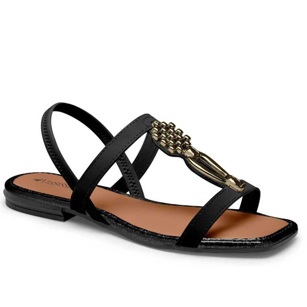 Sandália Feminino Mississipi Rasteira Pedraria em Oferta na Shopee