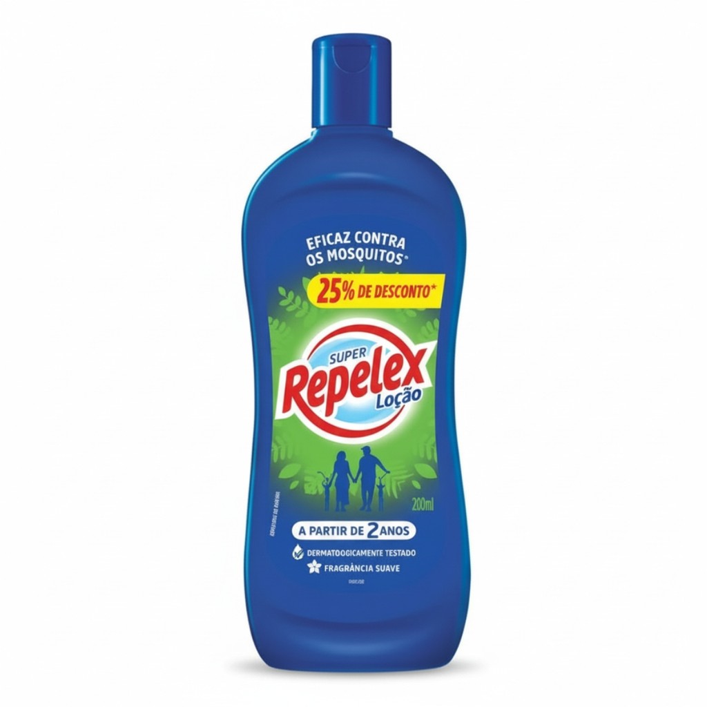 Repelente Repelex Family Care Loção 200ML 25%Off em Oferta na Shopee