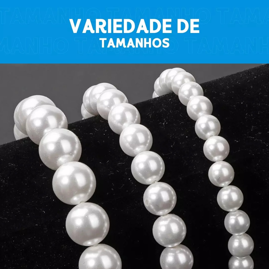 Porta Guardanapo Argola de Pérola - 40mm - Pct C/50 Unidades