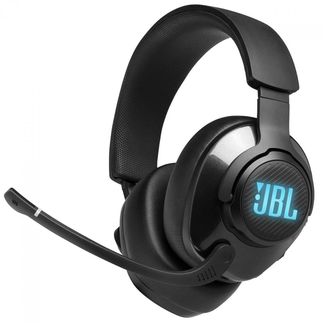 Headset Gamer JBL Quantum 400, RGB, Drivers de 50mm, Preto, JBLQUANTUM400BLK em Oferta na Shopee