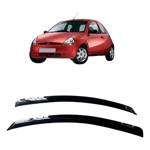 Calha De Chuva Ford Ka 97 98 99 00 01 02 A 05 06 07 08 09 10