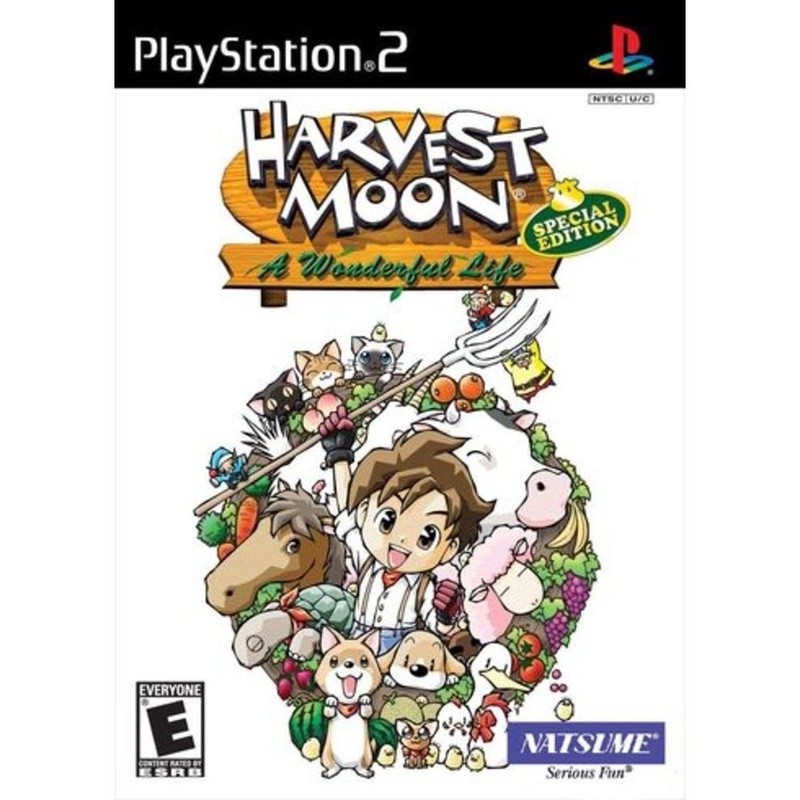 Jogo Ps 2 Harvest Moon: A Wonderful Life Ps2