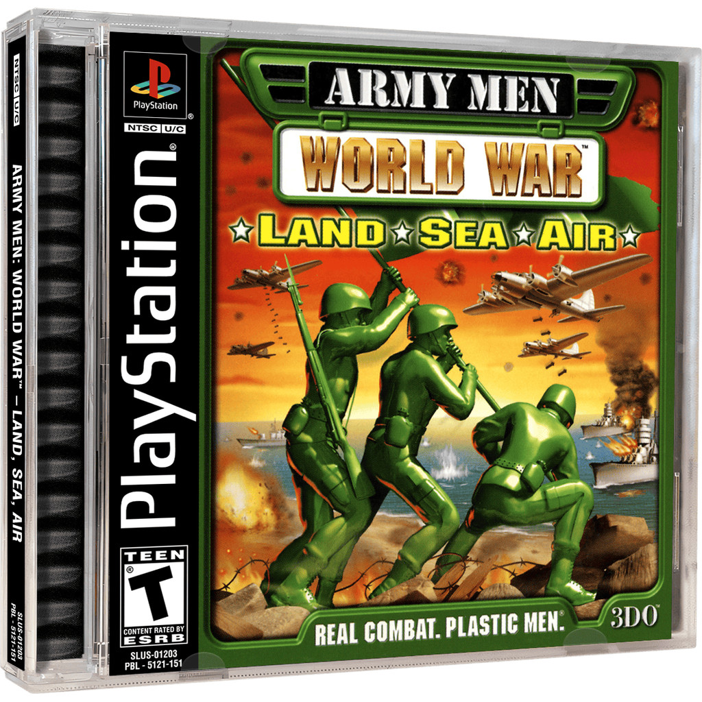 Army Men - World War - Land, Sea, Air - PS1